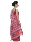 Pradip Fabrics Ethnic Women's Tangail Tant Cotton Saree.