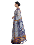Pradip Fabrics Ethnic Women's Tangail Tant Cotton Saree.
