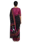 Pradip Fabrics Blocked Printed Handloom Pure Cotton Saree 