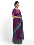Pradip Fabrics Blocked Printed Handloom Pure Cotton Saree 