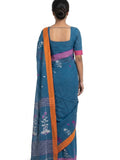Pradip Fabrics Blocked Printed Handloom Pure Cotton Saree 