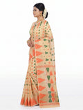 Pradip Fabrics Printed Jamdani Cotton Silk Saree