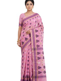 Pradip Fabrics Printed Jamdani Cotton Silk Saree
