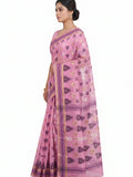 Pradip Fabrics Printed Jamdani Cotton Silk Saree