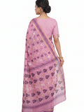 Pradip Fabrics Printed Jamdani Cotton Silk Saree