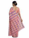 Pradip Fabrics Printed Jamdani Cotton Silk Saree