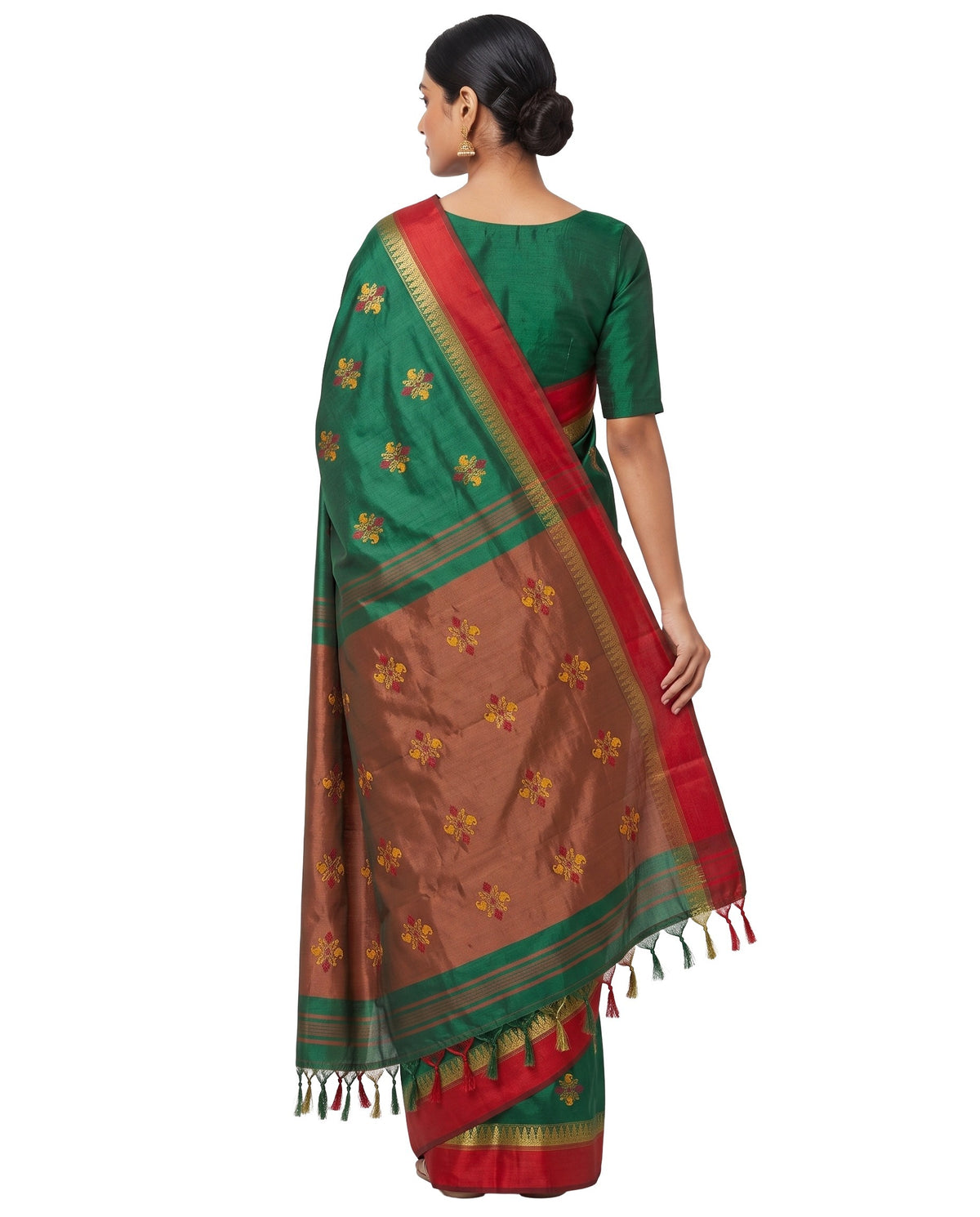 Pradip Fabrics Classic Woven Silk Cotton Saree