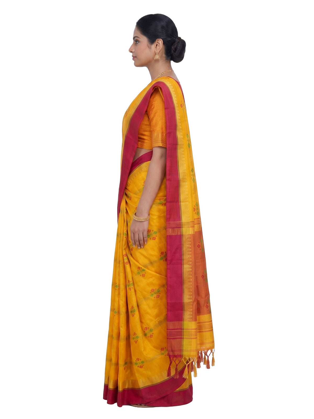 Pradip Fabrics Classic Woven Silk Cotton Saree