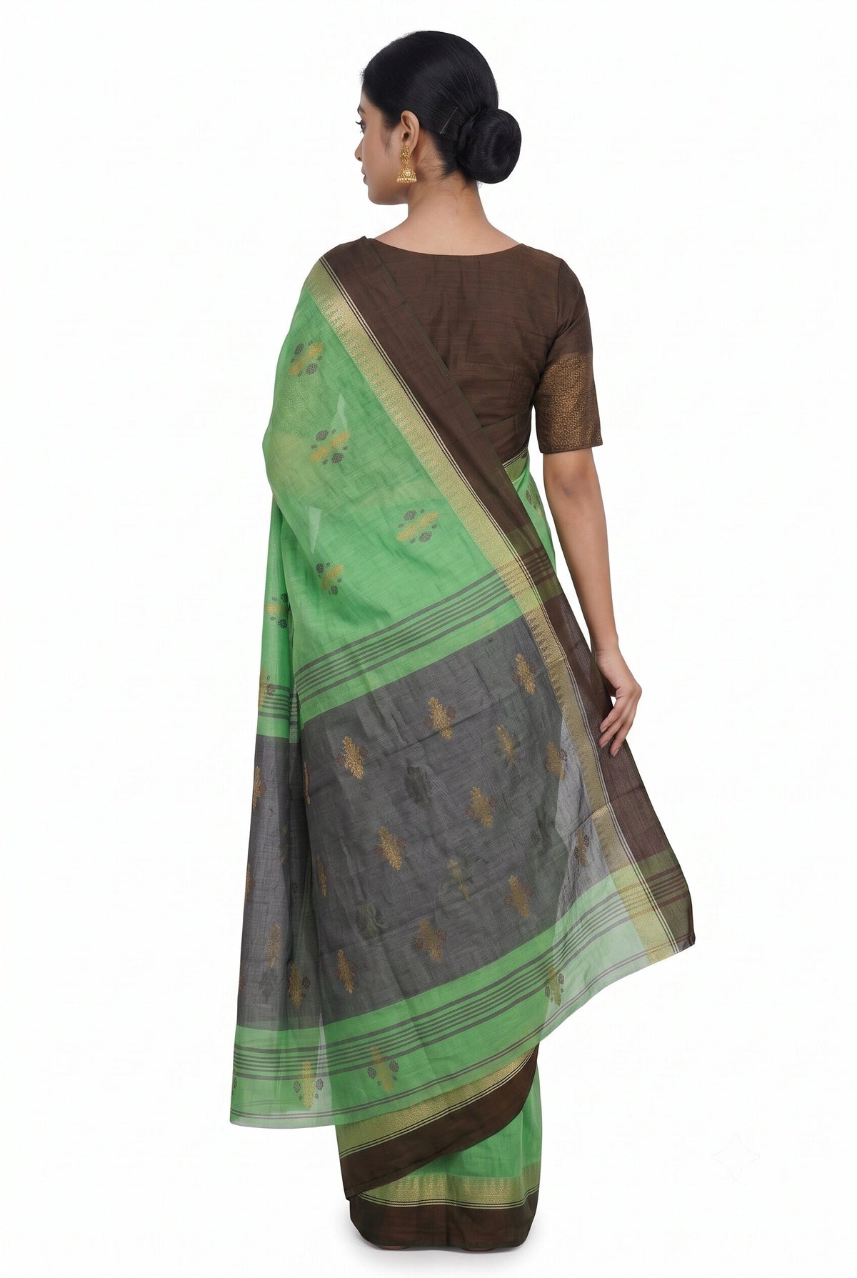 Pradip Fabrics Classic Woven Silk Cotton Saree