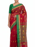Pradip Fabrics Classic Woven Silk Cotton Saree