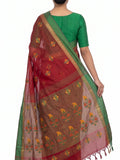 Pradip Fabrics Classic Woven Silk Cotton Saree
