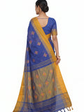 Pradip Fabrics Classic Woven Silk Cotton Saree
