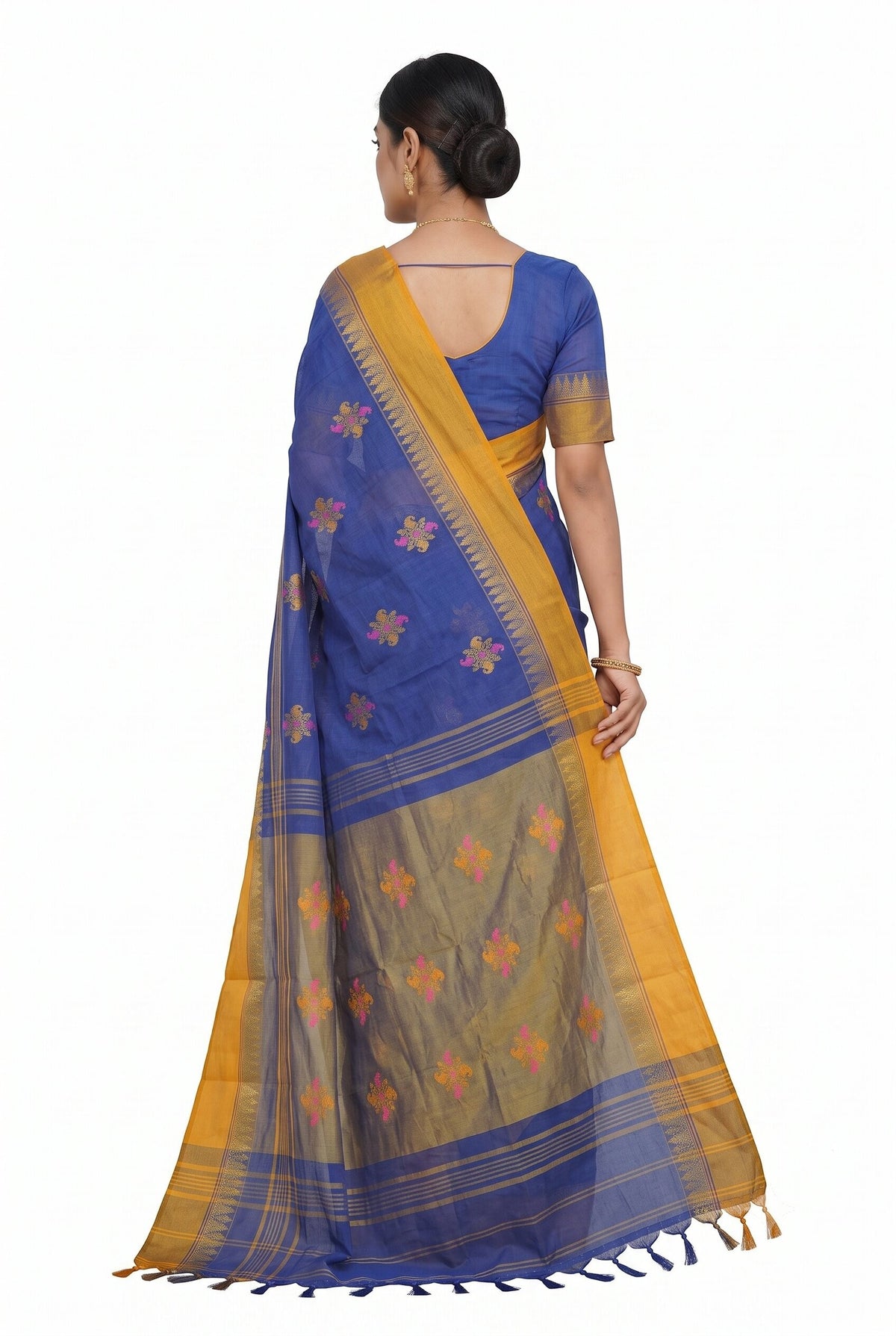 Pradip Fabrics Classic Woven Silk Cotton Saree