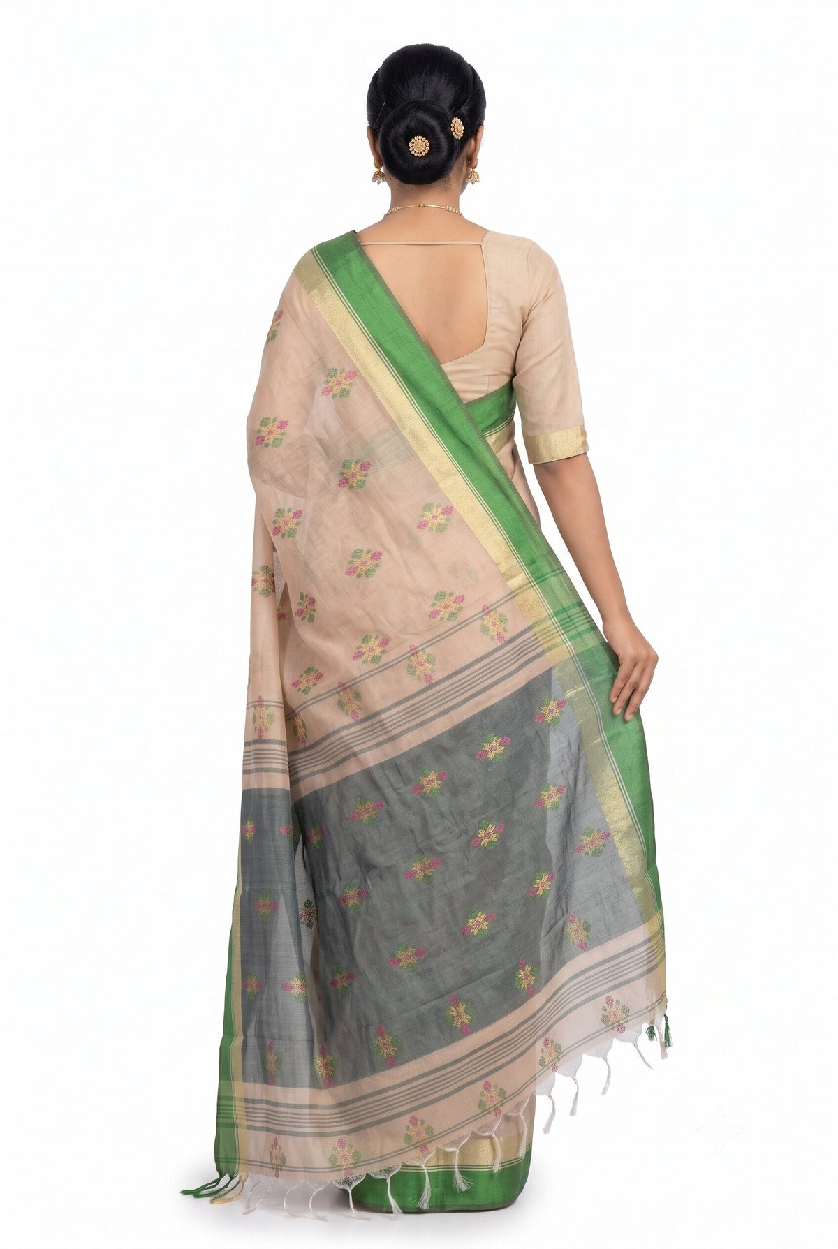 Pradip Fabrics Classic Woven Silk Cotton Saree