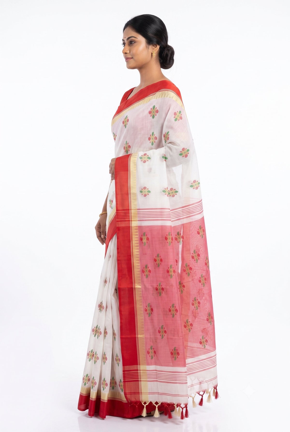 Pradip Fabrics Classic Woven Silk Cotton Saree