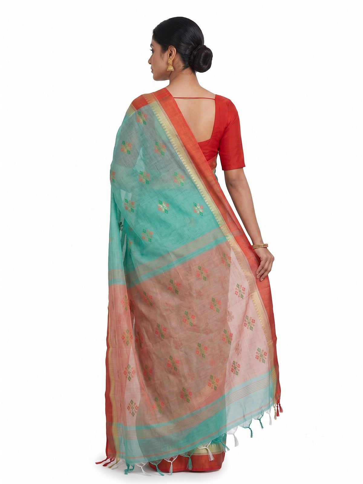 Pradip Fabrics Classic Woven Silk Cotton Saree