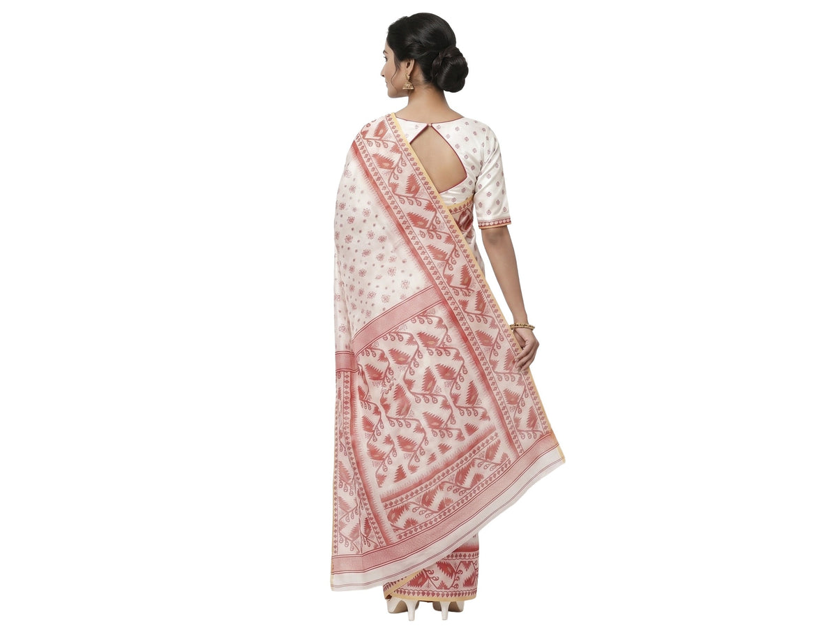 Pradip Fabrics Women's Woven Cotton Blend Traditional Saree