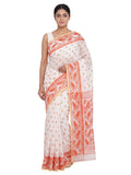 Pradip Fabrics Women's Woven Cotton Blend Traditional Saree