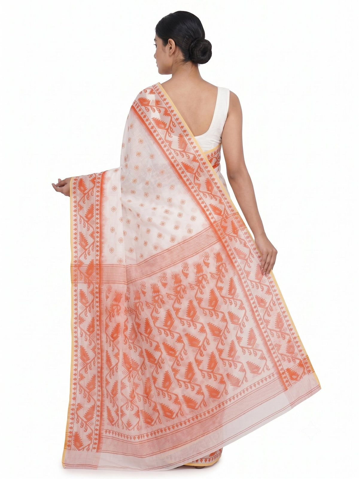 Pradip Fabrics Women's Woven Cotton Blend Traditional Saree
