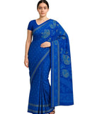 Pradip Fabrics Self Design Jamdani Cotton Silk Saree