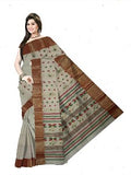 Pradip Fabrics Pure Tant Cotton Saree