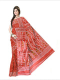 Pradip Fabrics Woven all over Soft  jamdani  Saree