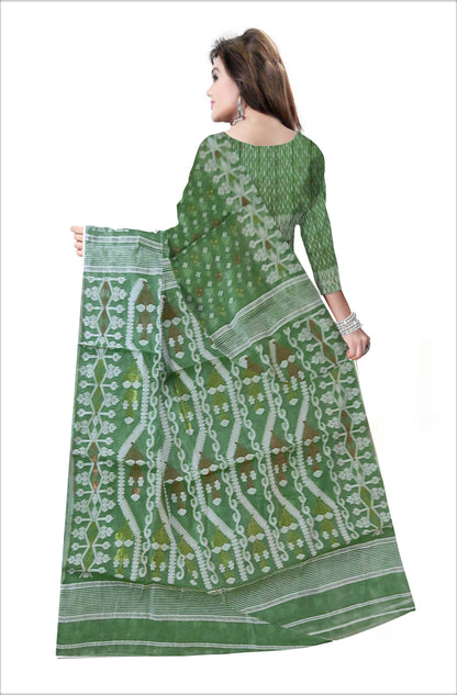 Pradip Fabrics Woven all over Soft  jamdani  Saree