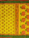 Pradip Fabrics Woven  Pure Tant Cotton Yellow Color Saree