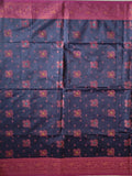 Pradip Fabrics Woven Soft Handloom Grey   Color Saree