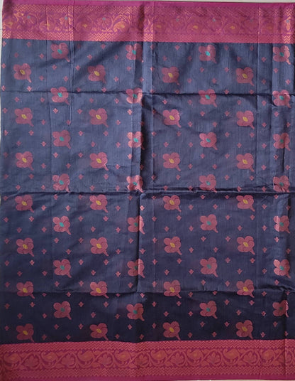 Pradip Fabrics Woven Soft Handloom Grey   Color Saree