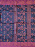Pradip Fabrics Woven Soft Handloom Grey Color Saree