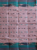 Pradip Fabrics Woven Cream color Pure Tant cotton  Saree