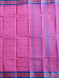 Pradip Fabrics Woven Pink color  Pure Tant cotton  Saree