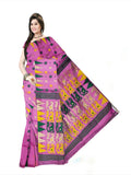 Pradip Fabrics Handloom Pure Tant Gap jamdni Saree