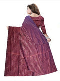 Stripe soft cotton sarees