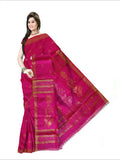 Pradip Fabrics Woven Soft Handloom Pink Color Saree