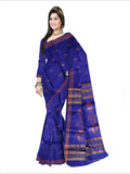 Pradip Fabrics Woven Soft Handloom Light Blue Color Saree