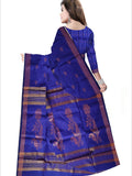 Pradip Fabrics Woven Soft Handloom Light Blue Color Saree