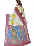 Pradip Fabrics Woman's 100% cotton Saree