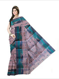 Pradip Fabrics Woven Cream color Pure Tant cotton  Saree