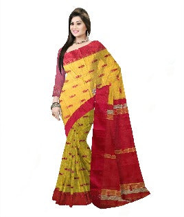 Pradip Fabrics Woman's 100% cotton Saree