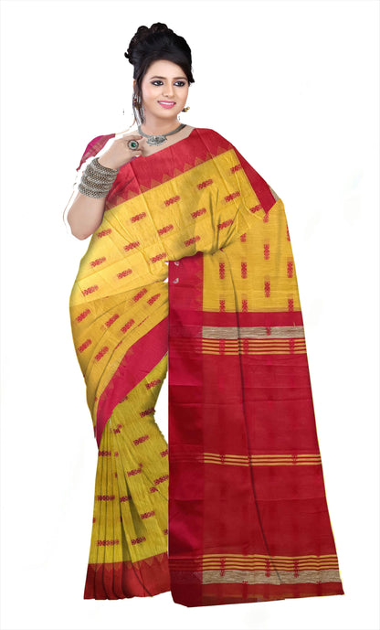 Pradip Fabrics Woman's 100% Khadi cotton Saree