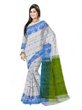 Pradip Fabrics Ethnic Woman's Tant cotton Silk Saree