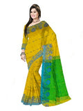 Pradip Fabrics Ethnic Woman's Tant cotton Silk Saree