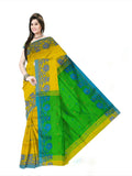 Pradip Fabrics Ethnic Woman's Tant cotton Silk Saree