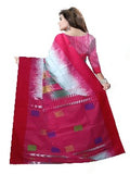 Pradip Fabrics Women's 100% linen cotton Saree