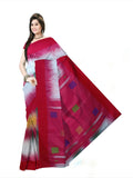 Pradip Fabrics Women's 100% linen cotton Saree