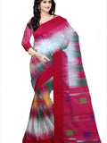 Pradip Fabrics Women's 100% linen cotton Saree
