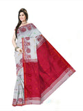 Pradip Fabrics Ethnic Woman's Tant cotton Silk Saree