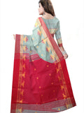 Pradip Fabrics Woman's 100% cotton Saree